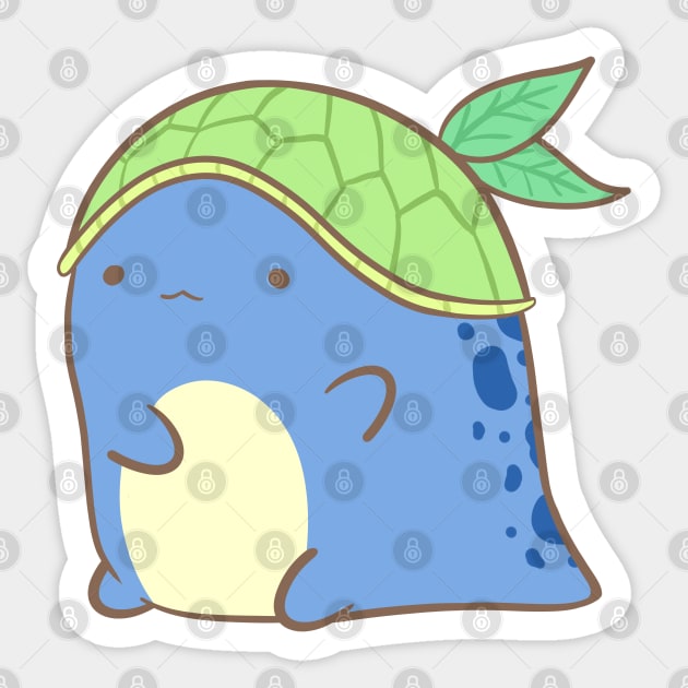 Guild Wars 2- Turtle Shell Quaggan Sticker by CaptainPoptop